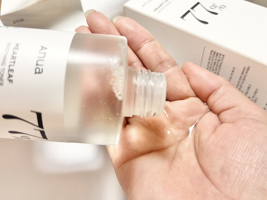 ドクダミ 77 スージングトナー/Anua/化粧水を使ったクチコミ（2枚目）