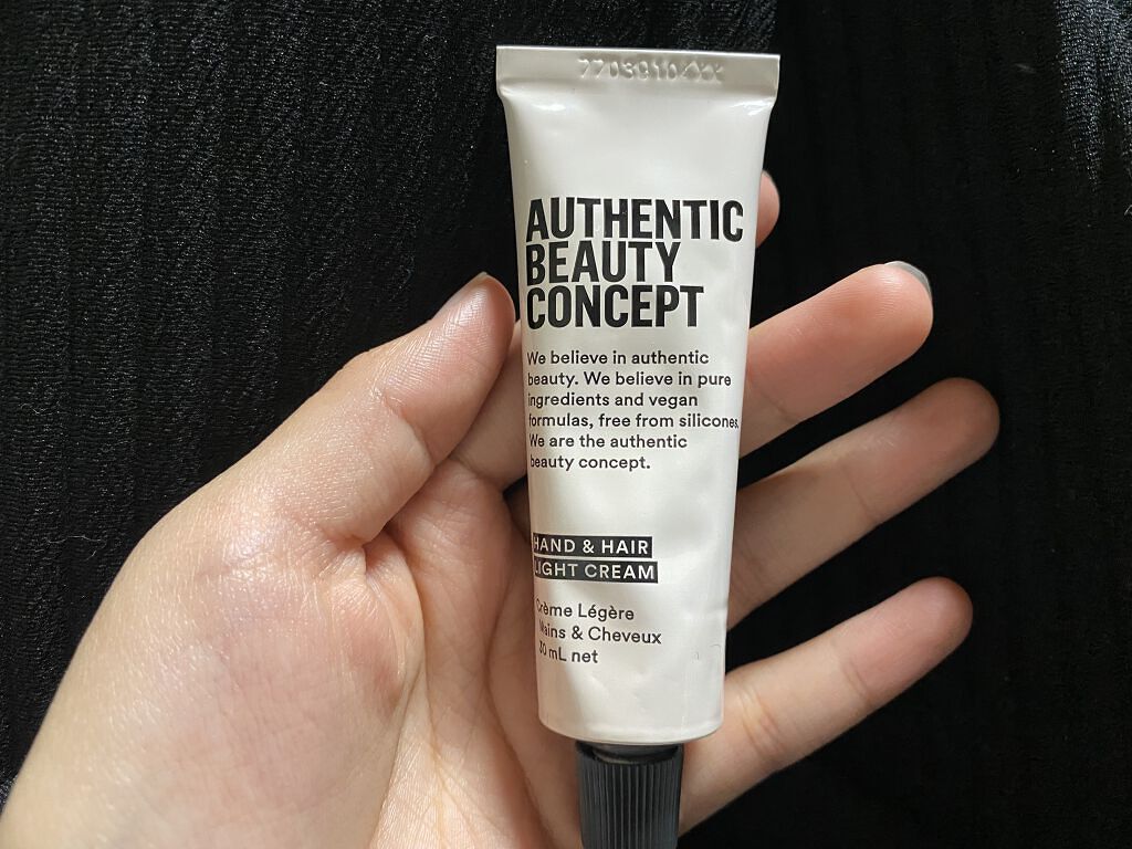 ハンド＆ヘア ライトセラム/AUTHENTIC BEAUTY CONCEPT/ハンドクリームを使ったクチコミ（1枚目）