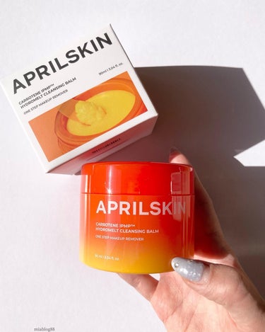 APRILSKIN カロテンIPMP(TM) とろけるクレンジングバーム のクチコミ「これめちゃええやん…😍🥕🧡

▶︎APRILSKIN / 에이프릴스킨
　@a.....」（2枚目）