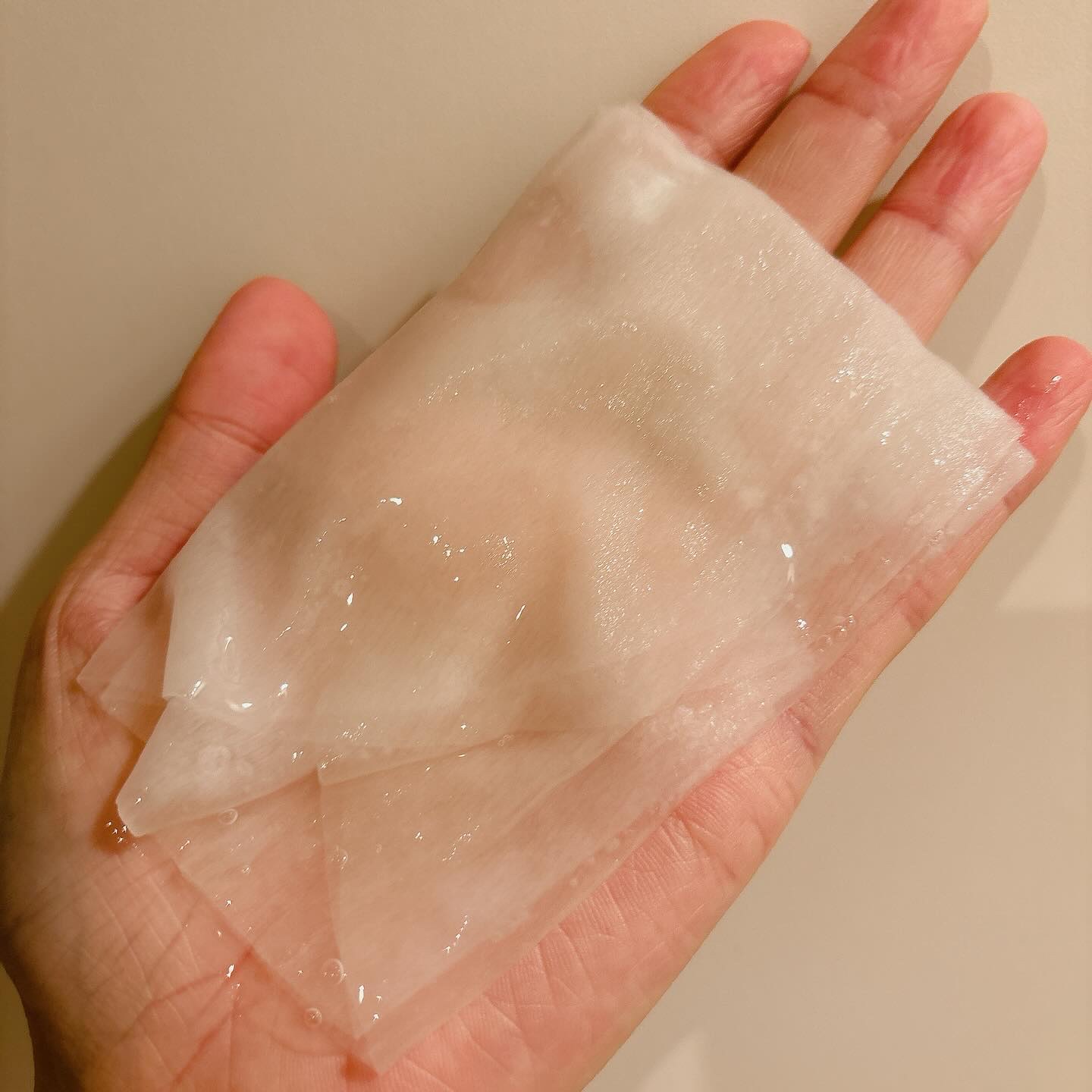 パントテン ウォーターパセリ マスク/SKINFOOD/シートマスク・パックを使ったクチコミ（3枚目）