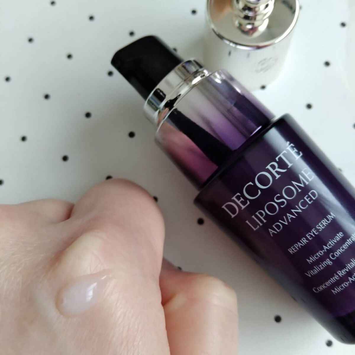 リポソーム アドバンスト リペアアイセラム/DECORTÉ/アイケア・アイクリームを使ったクチコミ(2枚目)