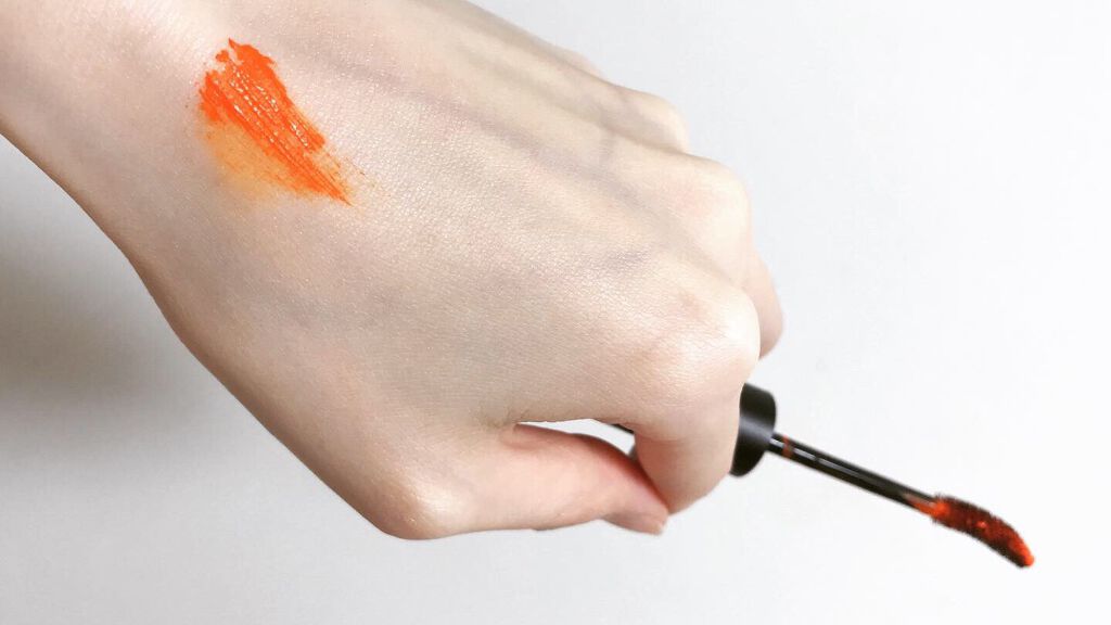 カラーリングマスカラ/uneven/マスカラを使ったクチコミ(4枚目)