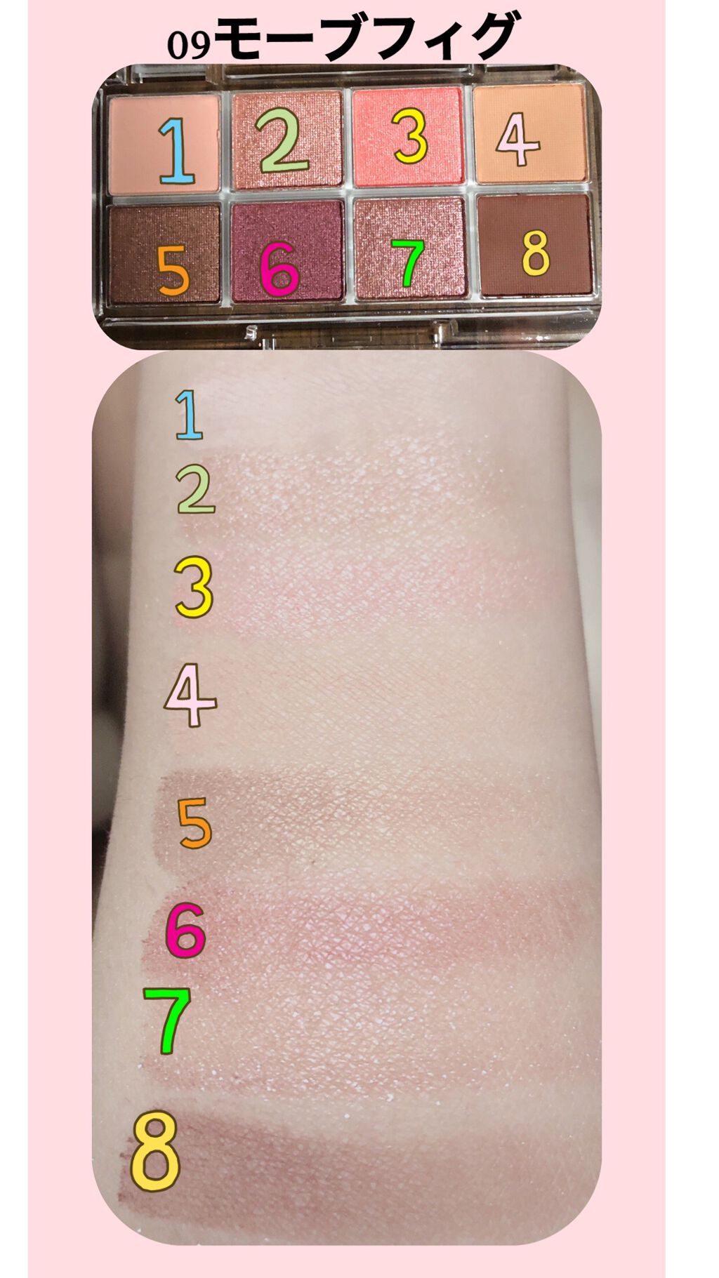 AC 8カラーアイパレット/AC MAKEUP/アイシャドウパレットを使ったクチコミ（3枚目）