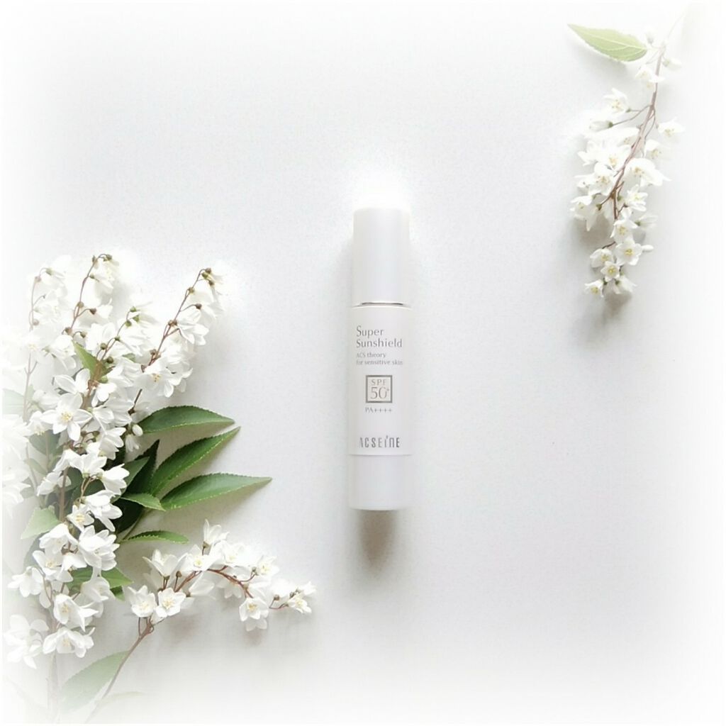 スーパーサンシールド EX<R>/ACSEINE/日焼け止めクリームを使ったクチコミ(1枚目)