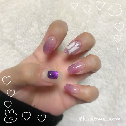 カラフルネイルズ/キャンメイク/マニキュアを使ったクチコミ(5枚目)