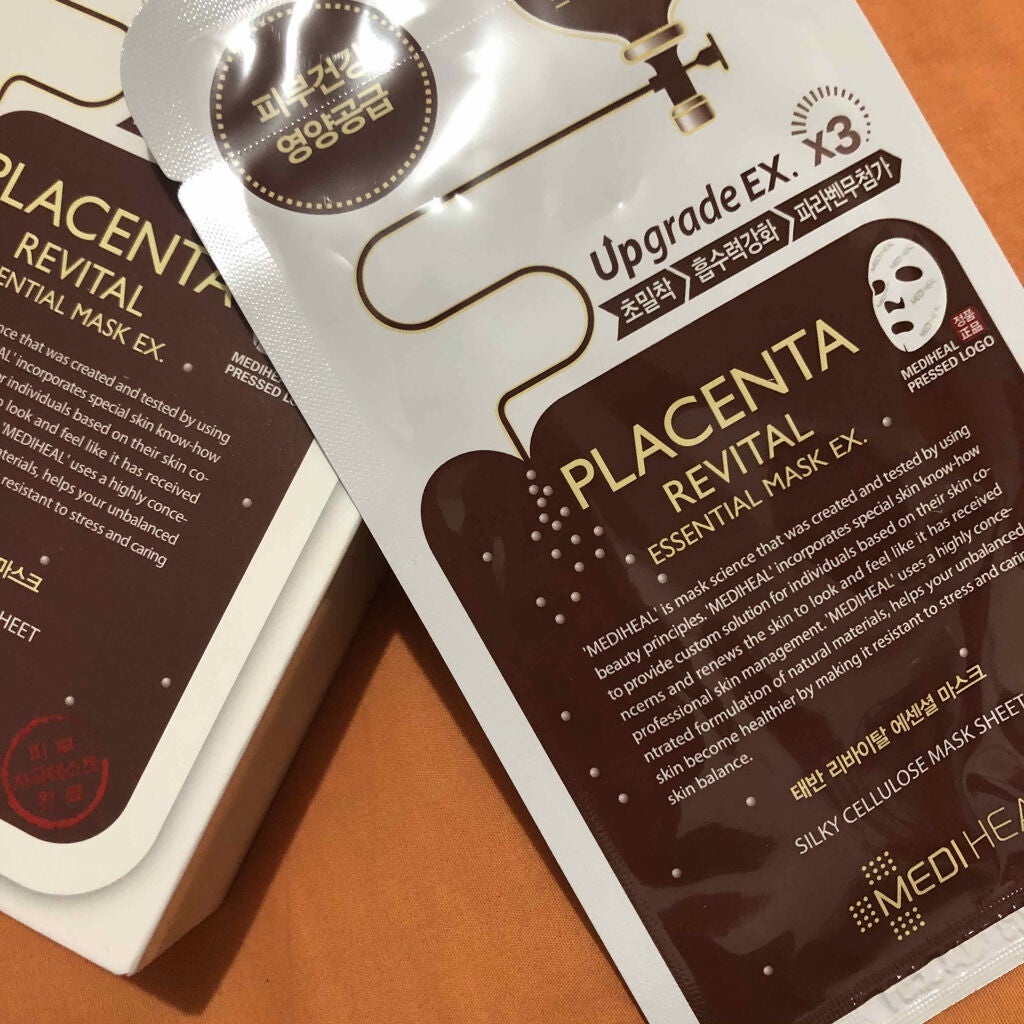 プラセンタ リバイタルエッセンシャルマスクEX/MEDIHEAL/シートマスク・パックを使ったクチコミ(1枚目)