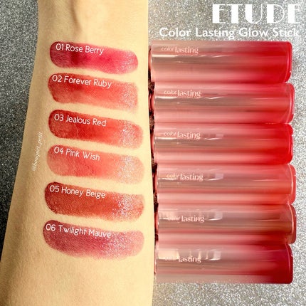 カラーラスティンググロウスティック/ETUDE/口紅を使ったクチコミ(4枚目)