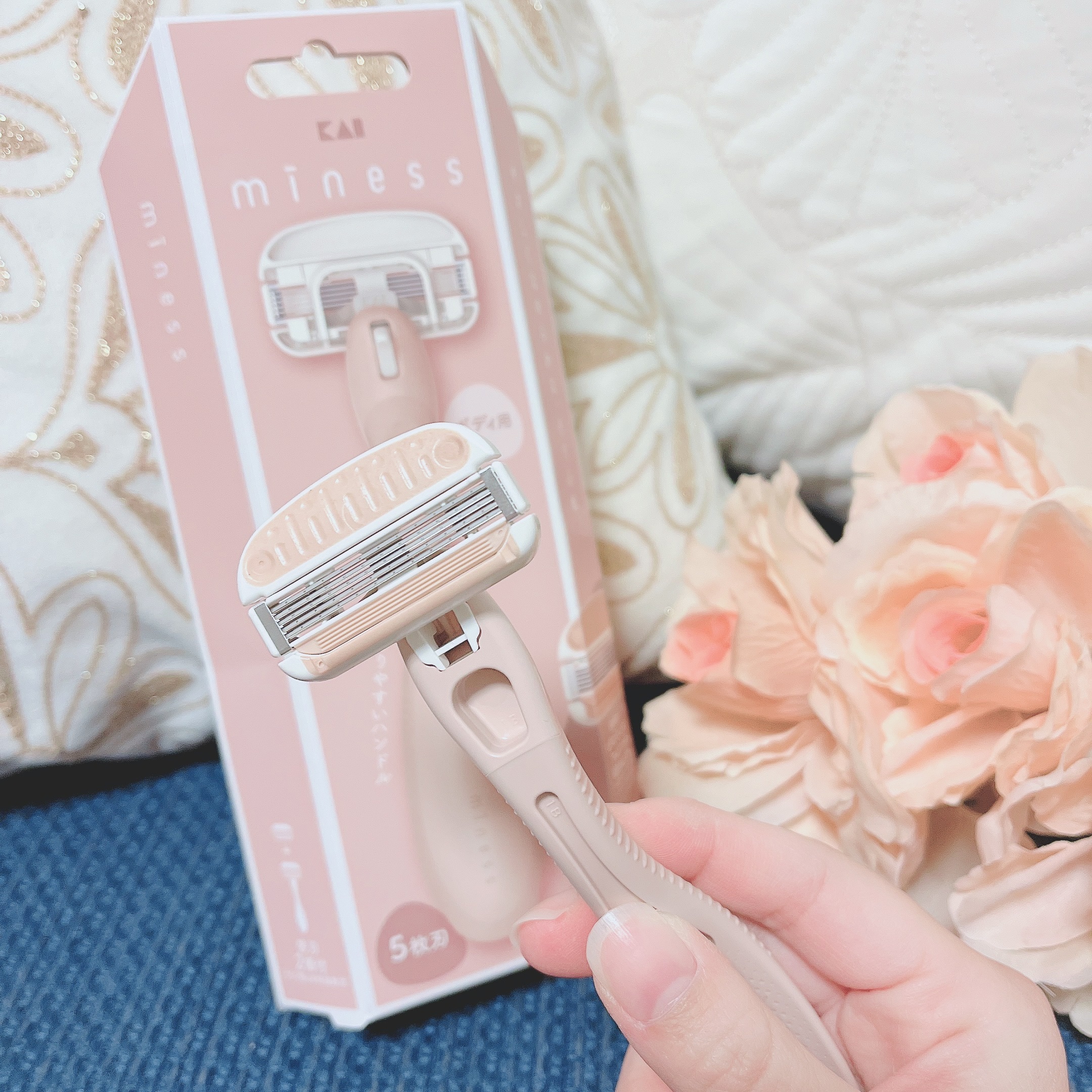 miness ボディ用カミソリ 替刃2個付/貝印/シェーバーを使ったクチコミ（3枚目）