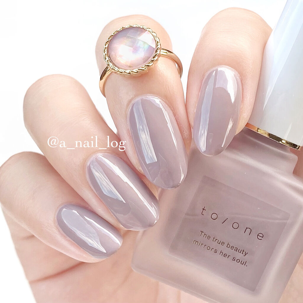 ネイルポリッシュ 05 LACE LAVENDER/to/one/マニキュアを使ったクチコミ（3枚目）