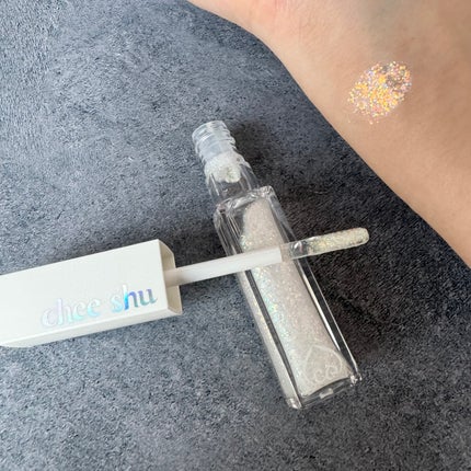 アイドルプリズムグリッター/chee shu/グリッターを使ったクチコミ(4枚目)