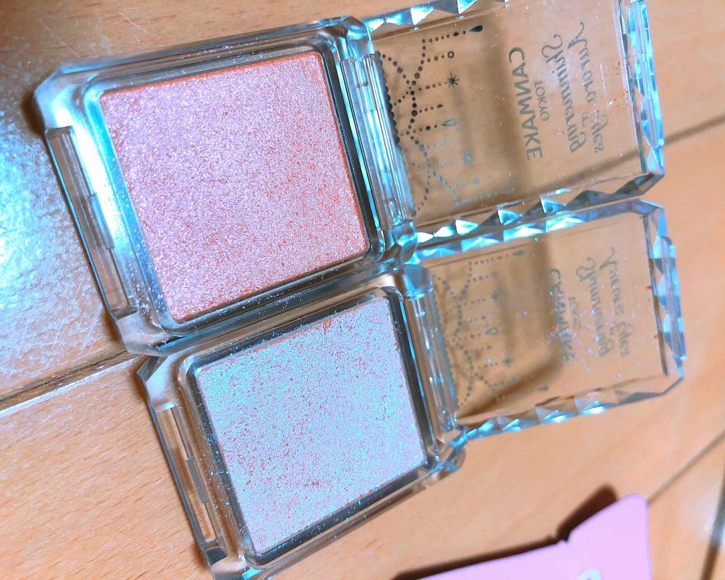 シマリングオーロラアイズ/キャンメイク/単色アイシャドウを使ったクチコミ（2枚目）