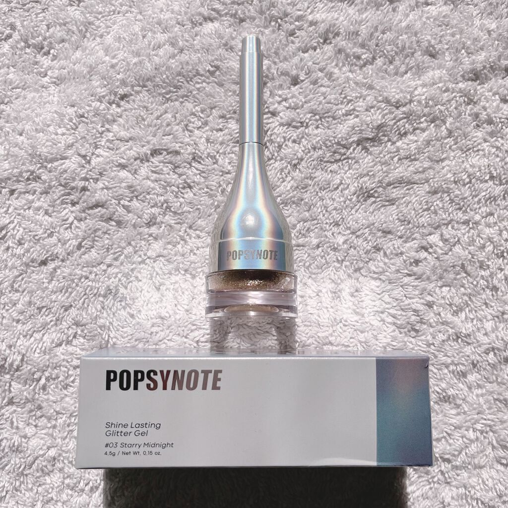 シャイラスティンググリッタージェル/POPSY NOTE/グリッターを使ったクチコミ（2枚目）