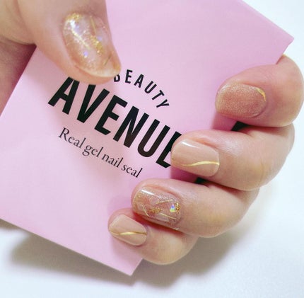 リアルジェルネイルシール/BEAUTY AVENUE/ネイルシールを使ったクチコミ(6枚目)