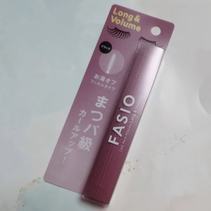 まつパ級 フィルム マスカラ (ロング&ボリューム)/FASIO/マスカラを使ったクチコミ(1枚目)