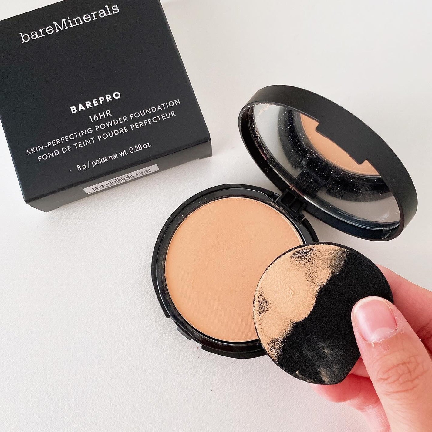 ベアプロ 16HR パウダー ファンデーション/bareMinerals/パウダーファンデーションを使ったクチコミ(3枚目)