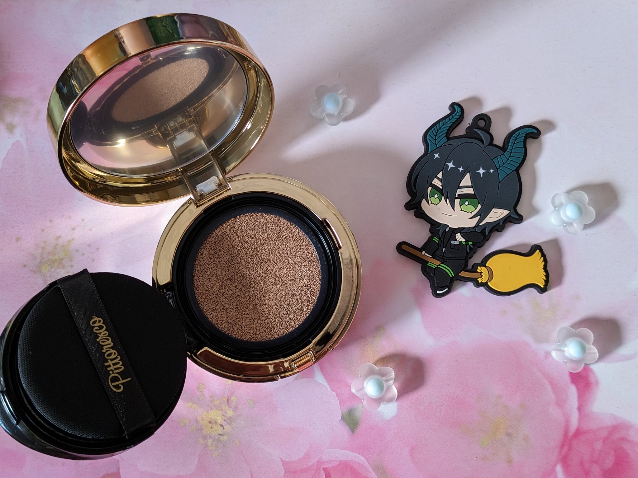 カバーBBクッション(リフィル込)/Pittoresco/クッションファンデーションを使ったクチコミ（2枚目）