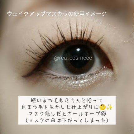 Cathy Doll ウェイクアップマスカラ/CathyDoll/マスカラを使ったクチコミ(4枚目)
