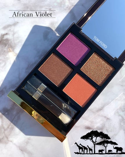 アイ カラー クォード/TOM FORD BEAUTY/アイシャドウパレットを使ったクチコミ(2枚目)