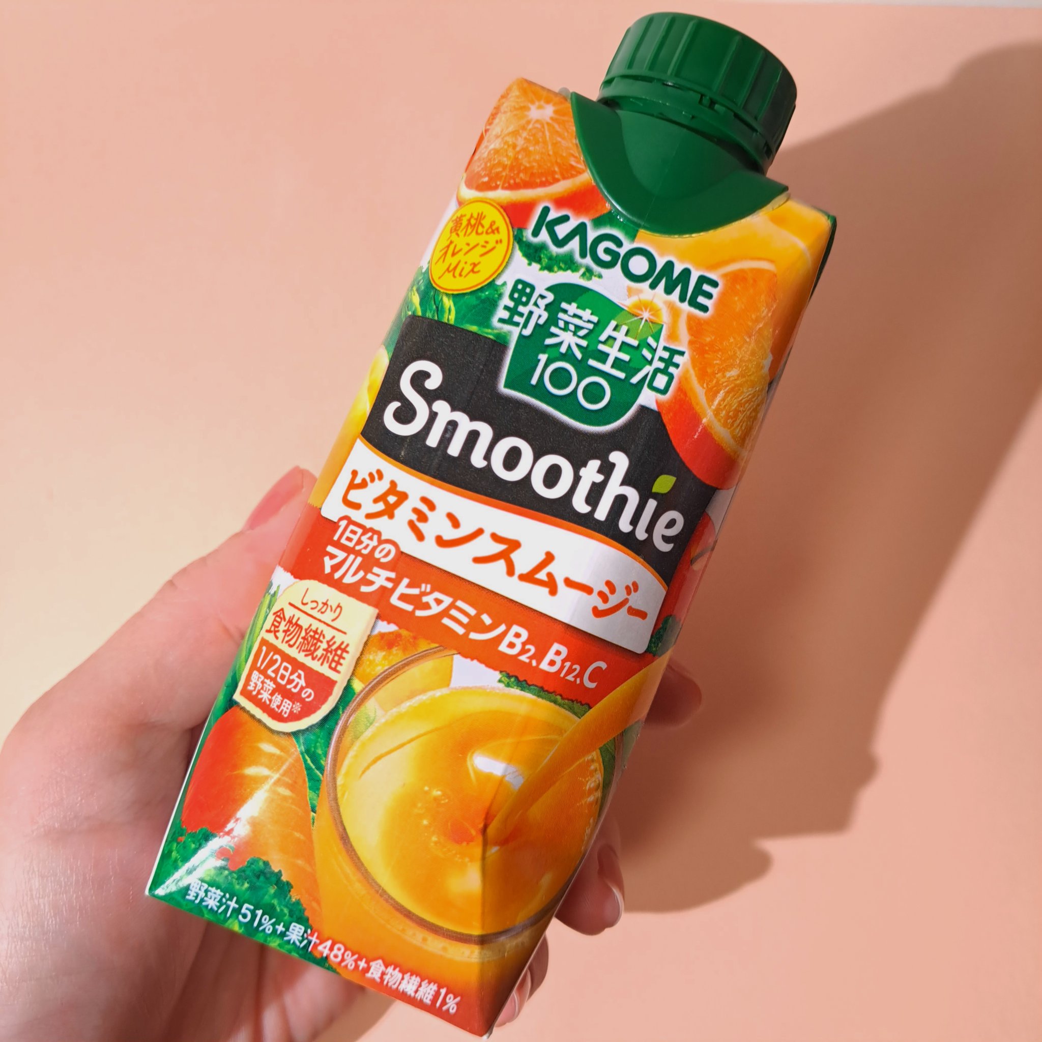 ビタミンスムージー/野菜生活１００/スムージーを使ったクチコミ（1枚目）