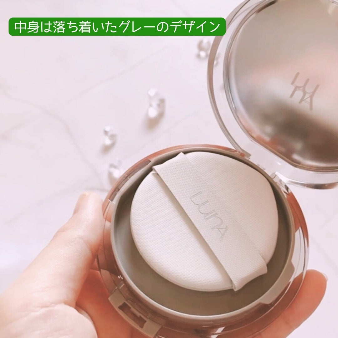 ブラーカバークッション/LUNA/クッションファンデーションを使ったクチコミ(2枚目)