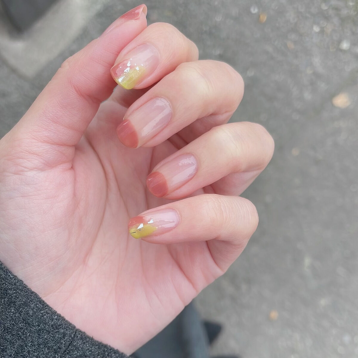 pa ネイルカラー プレミア P005/pa nail collective/マニキュアを使ったクチコミ（2枚目）