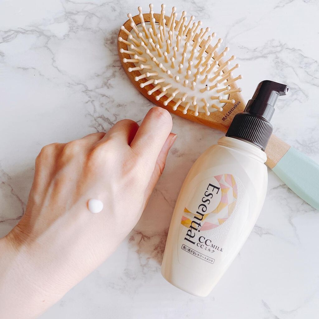 CCミルク/エッセンシャル/ヘアミルクを使ったクチコミ（1枚目）