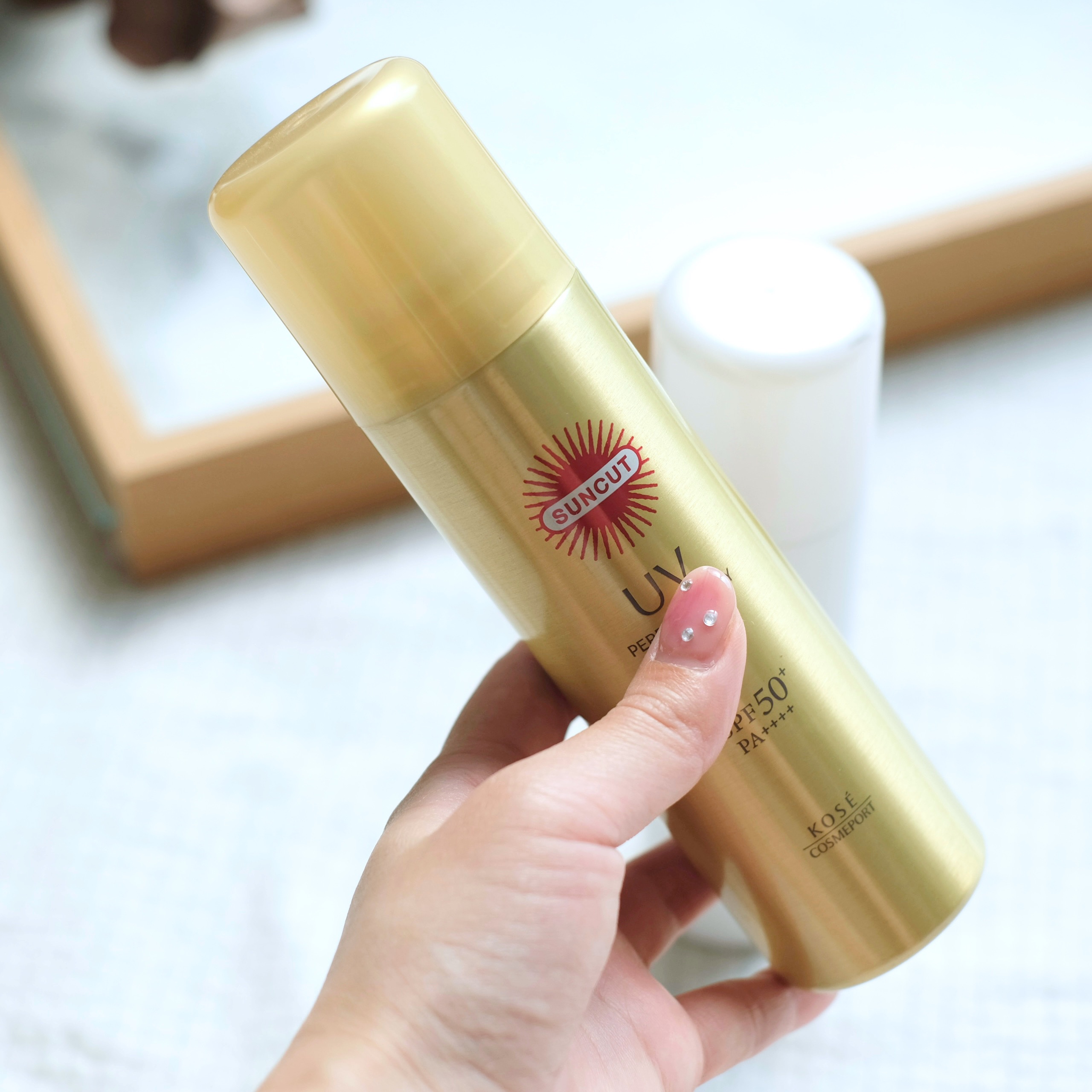 サンカットR パーフェクトUV スプレー/サンカット®/日焼け止めミスト・スプレーを使ったクチコミ（1枚目）