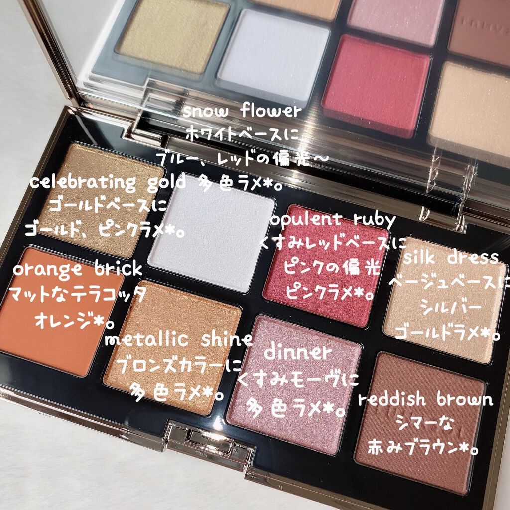 アイカラーレーション スペシャルエディション/LUNASOL/アイシャドウパレットを使ったクチコミ(4枚目)