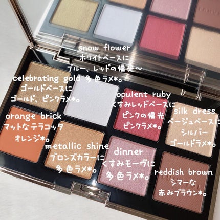 アイカラーレーション スペシャルエディション/LUNASOL/アイシャドウパレットを使ったクチコミ(4枚目)