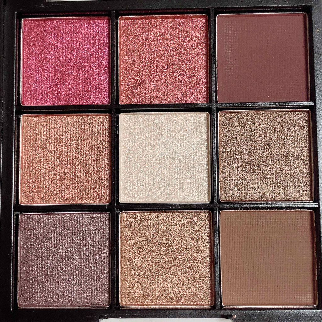 UR GLAM BLOOMING EYE COLOR PALETTE/U R GLAM/アイシャドウパレットを使ったクチコミ(4枚目)