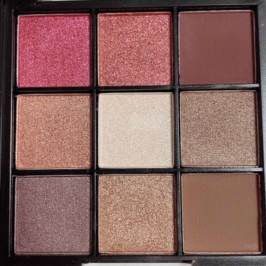 UR GLAM　BLOOMING EYE COLOR PALETTE/U R GLAM/パウダーアイシャドウを使ったクチコミ（4枚目）