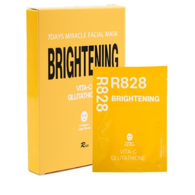 R828 トーンアップ ブライトケア マスク 10枚