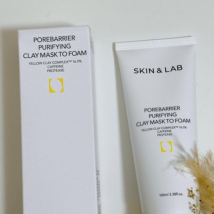 ポアバリアピューリファイングクレイマスクトゥフォーム/SKIN&LAB/洗い流すパック・マスクを使ったクチコミ(2枚目)