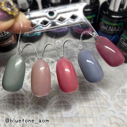 ジェルネイル(ライト対応)/セリア/ジェルネイルを使ったクチコミ(4枚目)