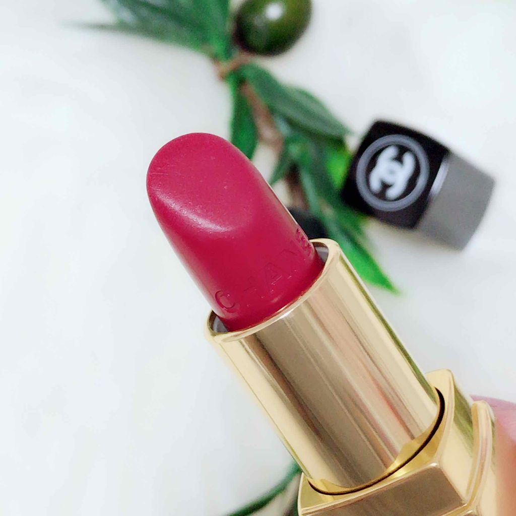 ルージュ ココ 484 ルージュ アンティミスト/CHANEL/口紅を使ったクチコミ（2枚目）