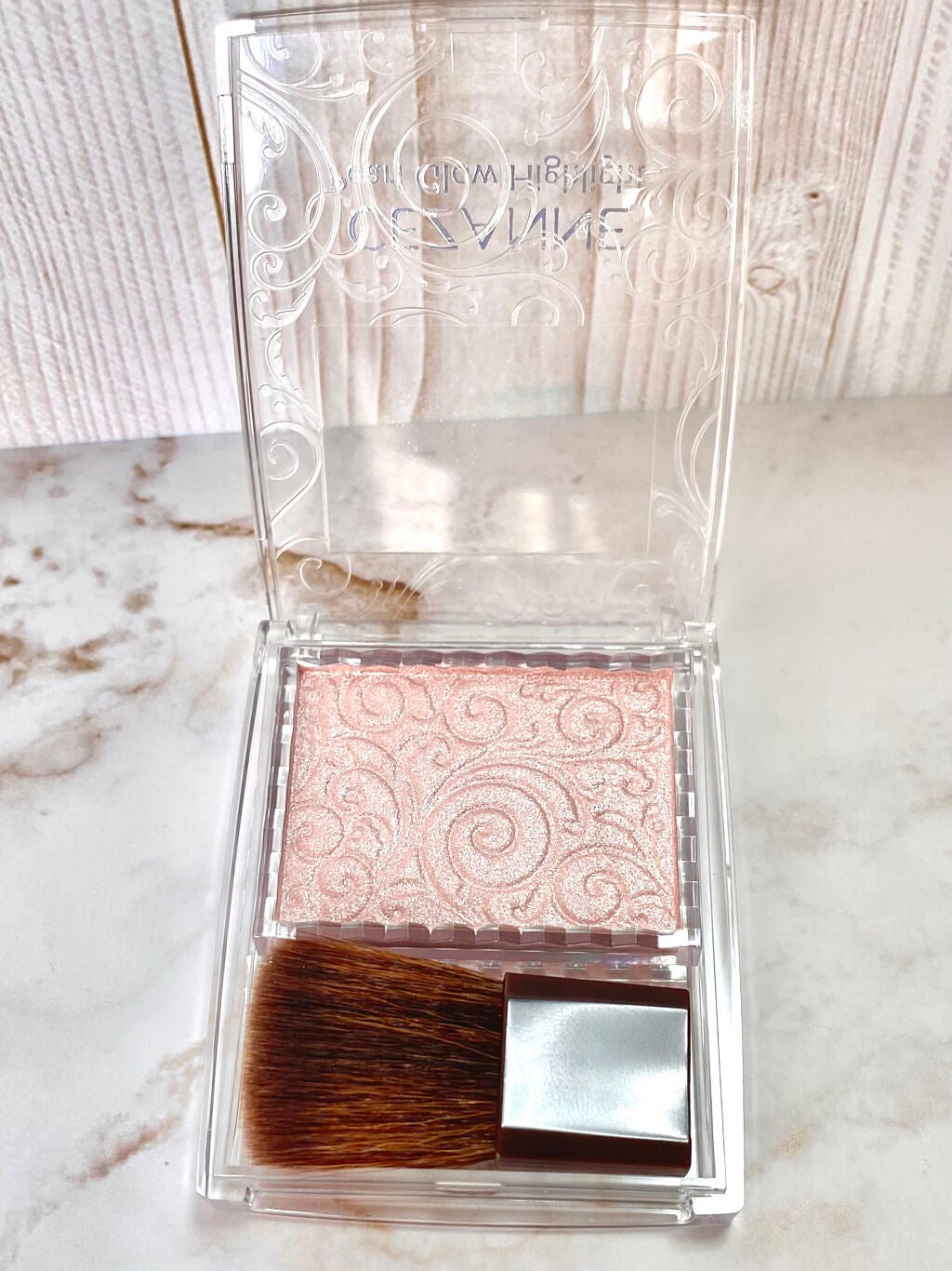 パールグロウハイライト/CEZANNE/パウダーハイライトを使ったクチコミ(3枚目)