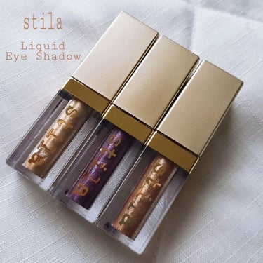 グリッター&グロウ リキッドアイシャドウ/stila/リキッドアイシャドウを使ったクチコミ（1枚目）