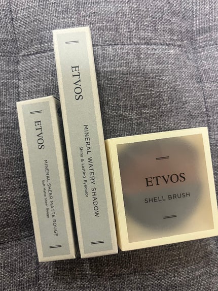 シェルブラシ/エトヴォス/メイクブラシを使ったクチコミ(1枚目)