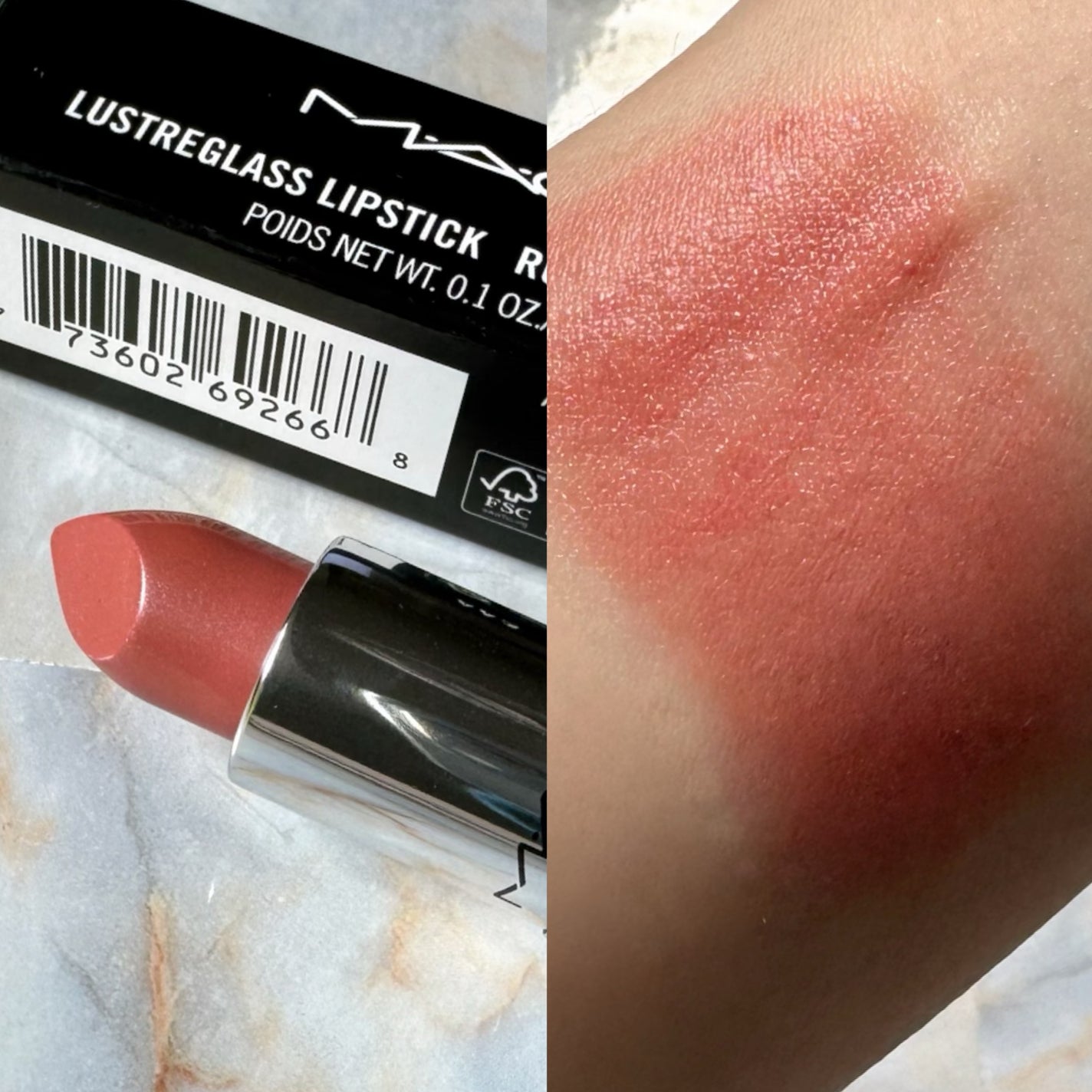 ラスターガラス リップスティック/M・A・C/口紅を使ったクチコミ(2枚目)