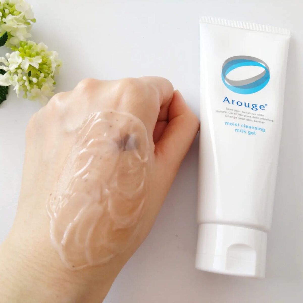 モイスト クレンジング ミルクジェル/アルージェ/クレンジングジェルを使ったクチコミ（3枚目）