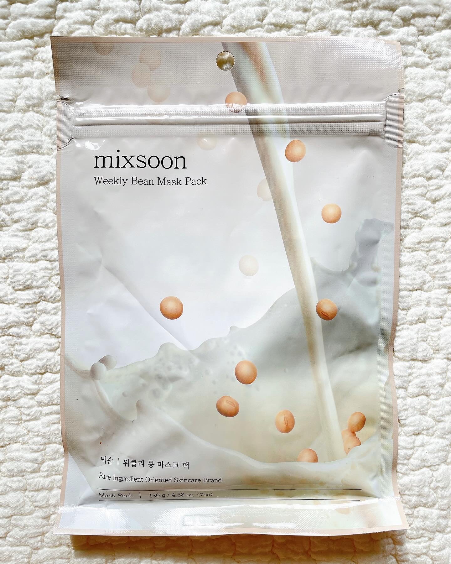 ウィークリービーンマスク/mixsoon/シートマスク・パックを使ったクチコミ（1枚目）