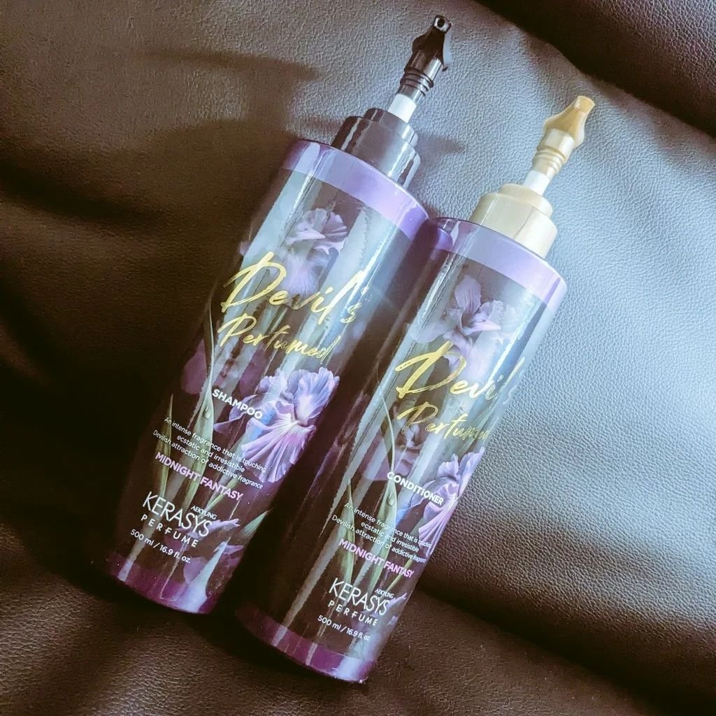 デビルズパフューム ミッドナイト ファンタジー シャンプー&リンス リンス本体 1L/KERASYS/シャンプー・コンディショナーを使ったクチコミ（1枚目）