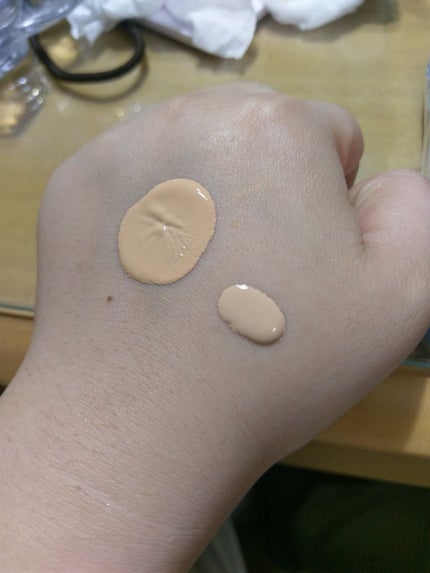 ザ・ライトバルブ フルイド ファンデーション&スポンジ/shu uemura/リキッドファンデーションを使ったクチコミ(3枚目)