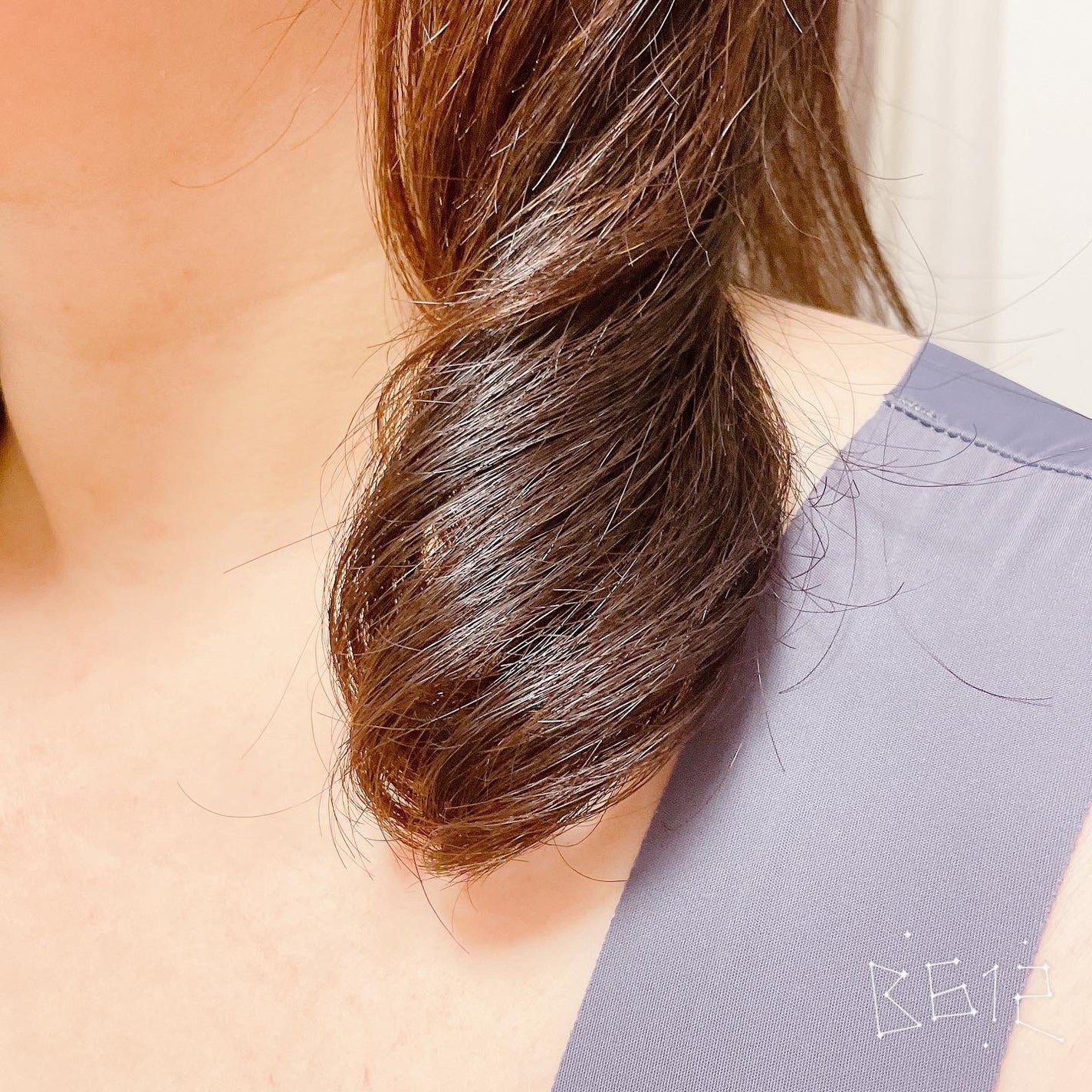 パフュームヘアオイル オスマンサス/La'dor/ヘアオイルを使ったクチコミ(4枚目)