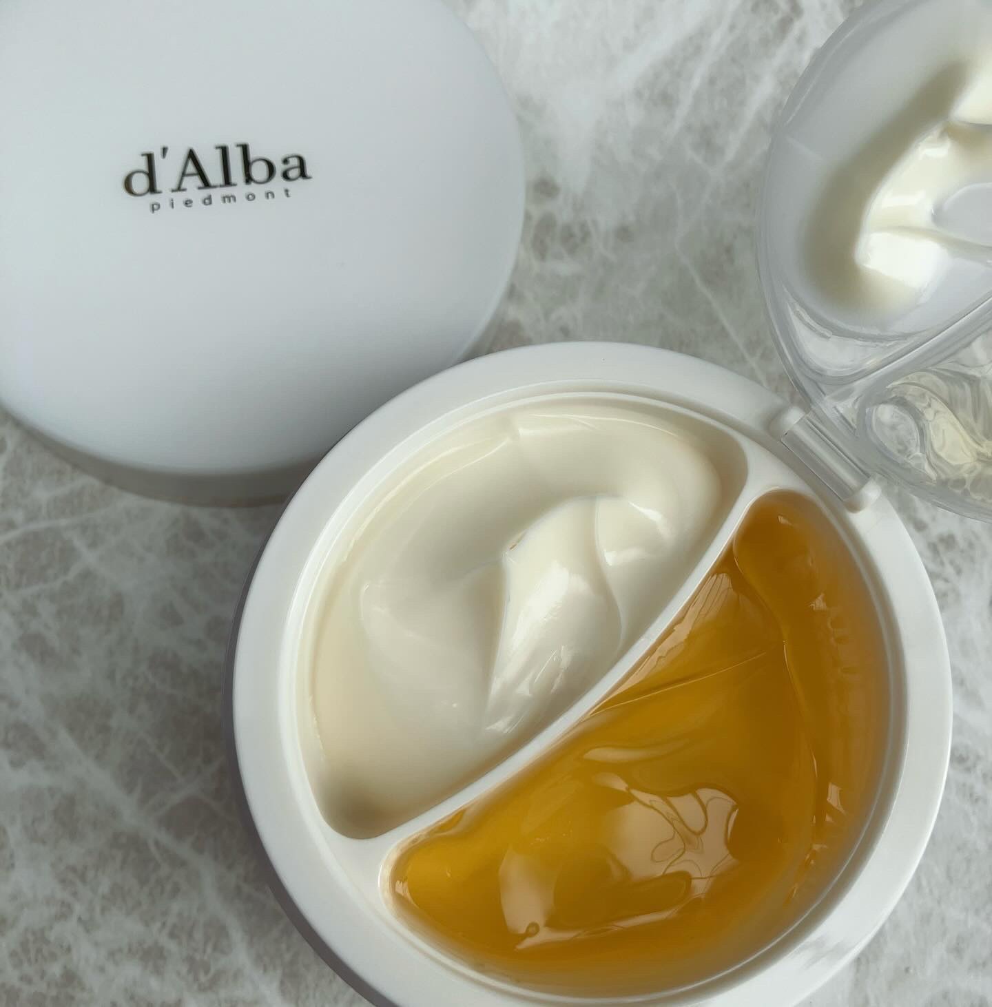 ホワイトトリュフダブルセラムアンドクリーム/ダルバ/フェイスクリームを使ったクチコミ（3枚目）