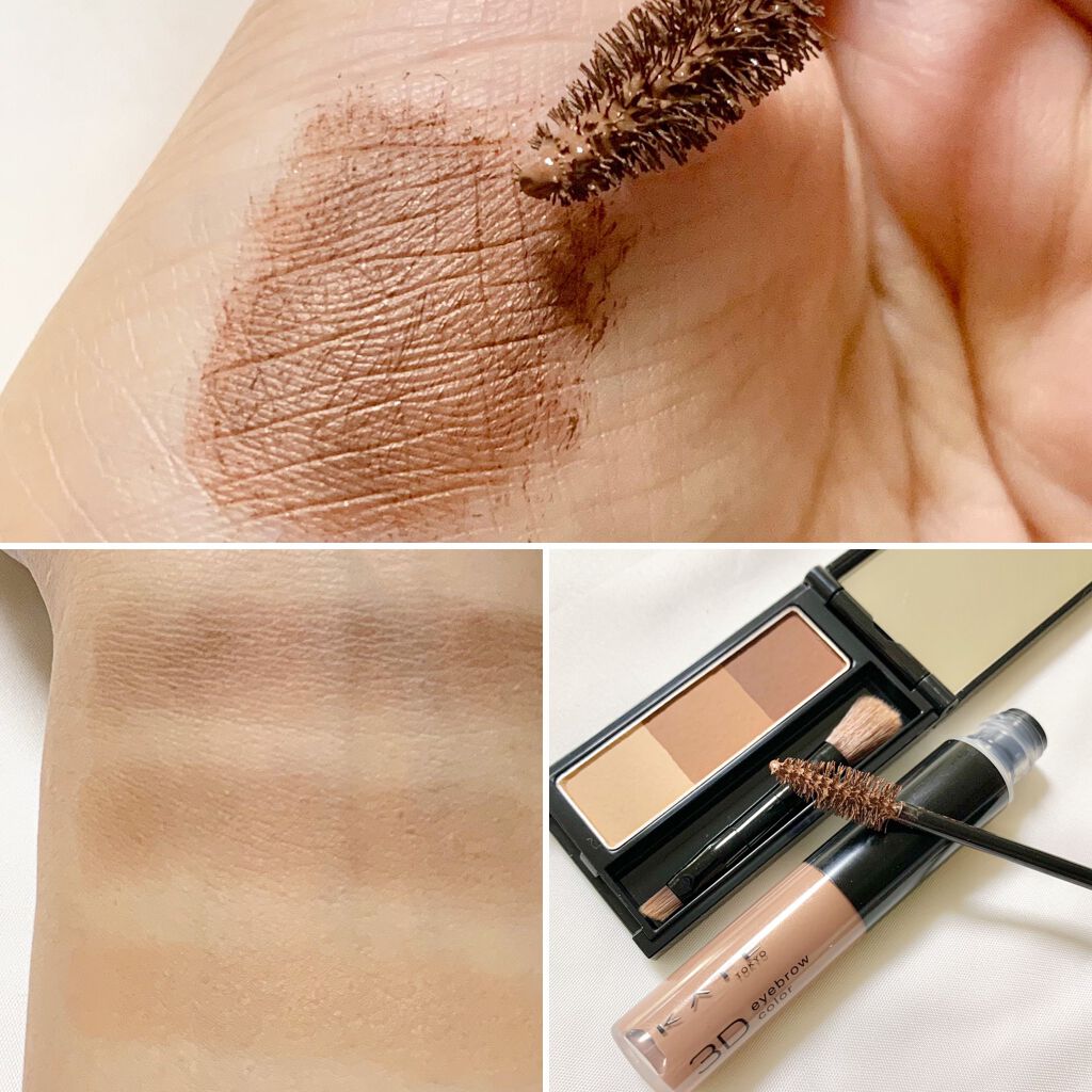 ケイト デザイニングアイブロウ3D/KATE/パウダーアイブロウを使ったクチコミ（2枚目）