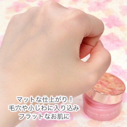 ホワイトスキンヴェール/四季/化粧下地を使ったクチコミ(5枚目)