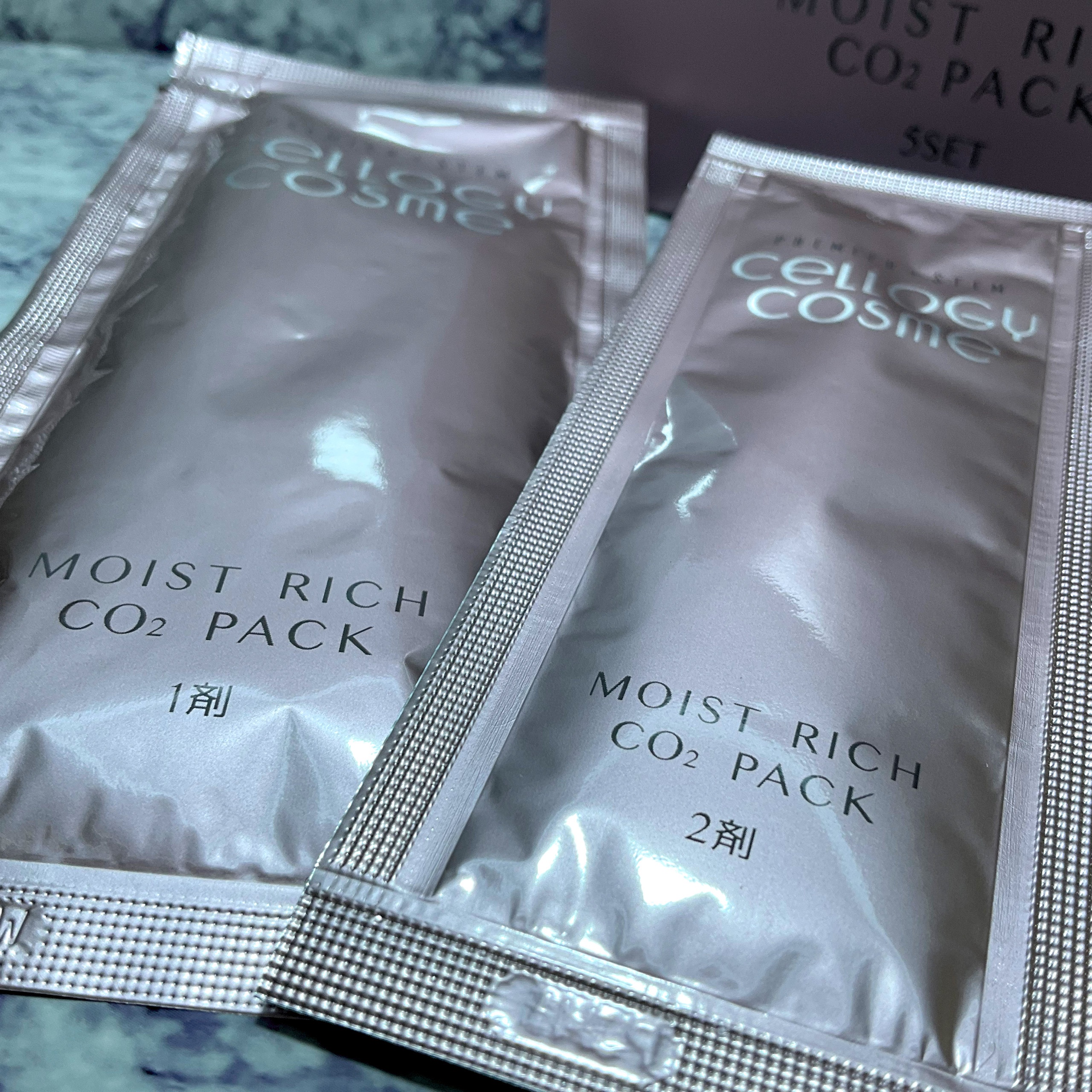 モイストリッチ炭酸パック/セルロジーコスメ/シートマスク・パックを使ったクチコミ（2枚目）