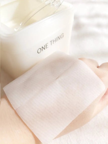シカピーリングトナーパッド/ONE THING/トナーパッドを使ったクチコミ(1枚目)