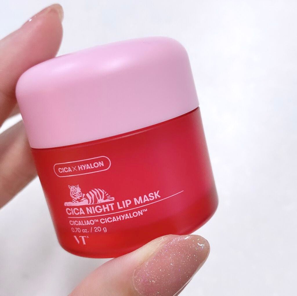 CICA ナイトリップマスク/VT/リップマスクを使ったクチコミ(1枚目)